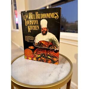 Chef Paul Prudhomme’s Louisiana Kitchen (1984, Hardcover with Dust Jacket)